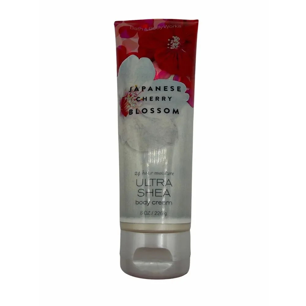 Bath & Body Works Japanese Cherry Blossom Ulta Shea Body Cream X2 Bundle 8oz New
